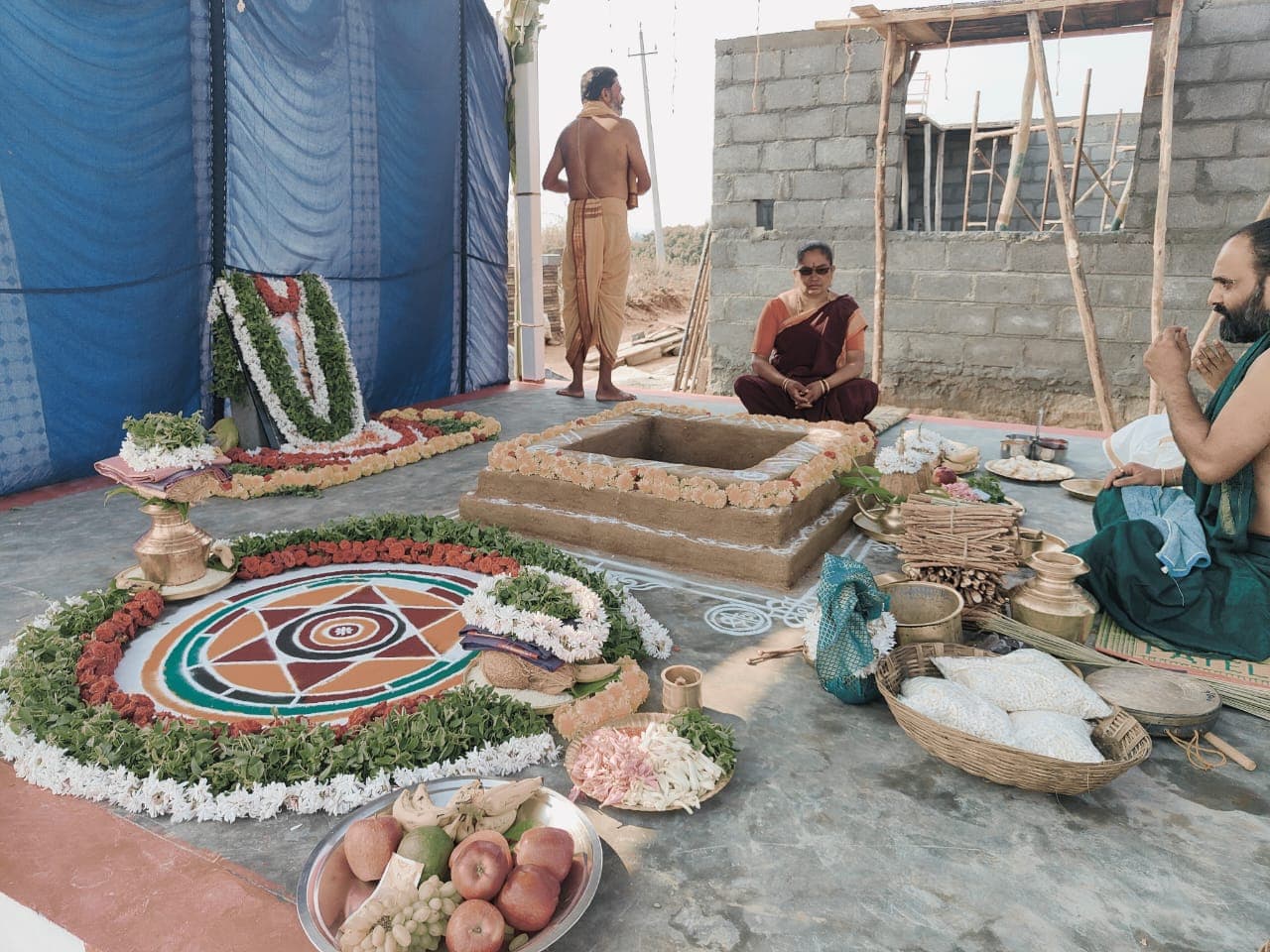 Bhoomi Pooje 8