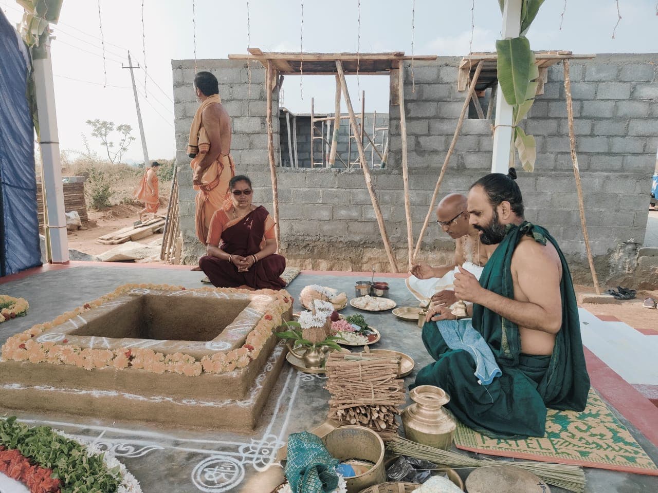 Bhoomi Pooje 9